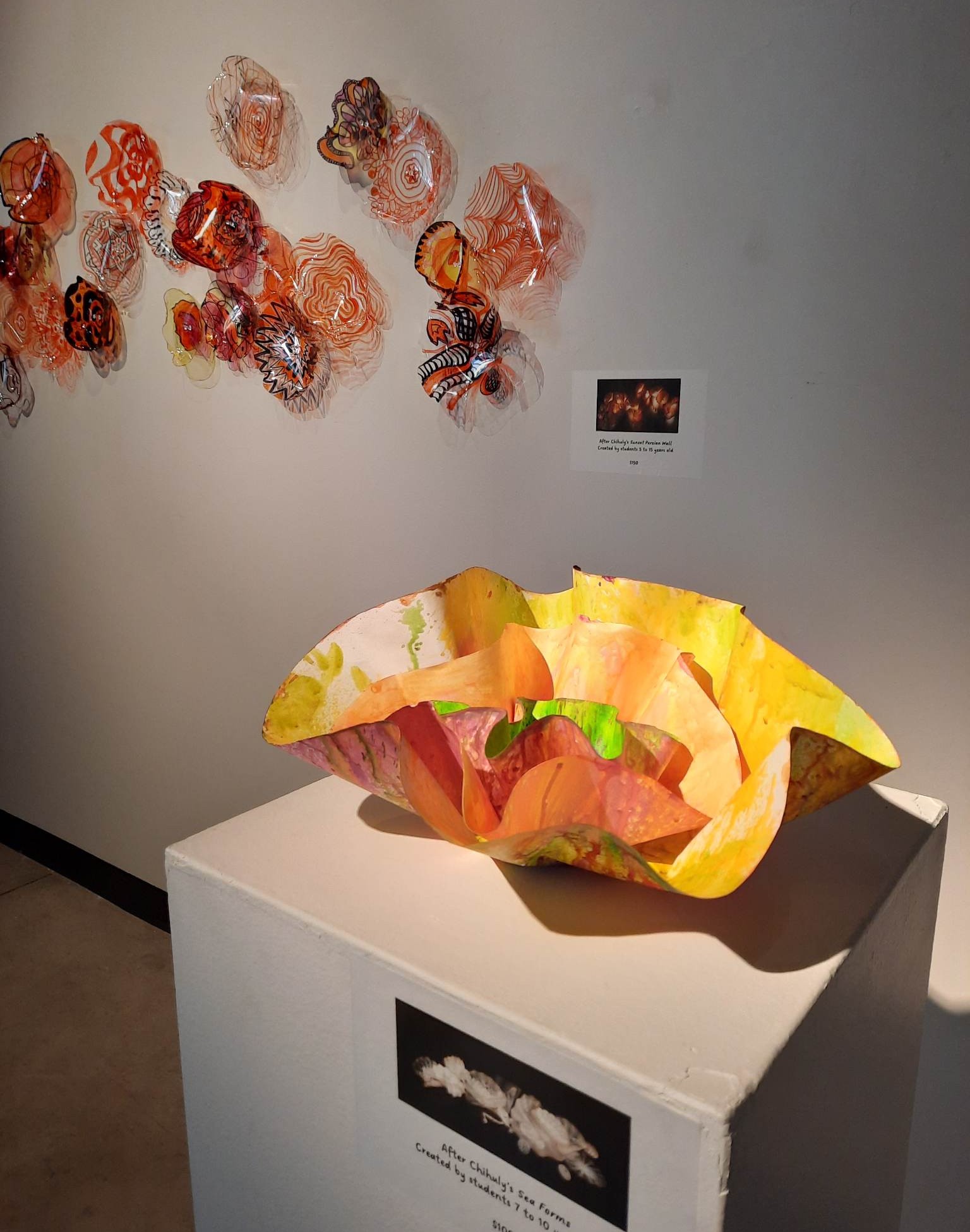 Young Artists Inspired By Chihuly Creative Pinellas